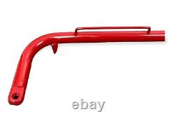 CZR RACING Harness Bar 49 Inch Safety Seat Belt Red For Nissan 240sx S13 S14
