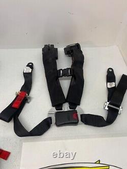Can Am Maverick X3 Retractable 4-point Harness Safety Seat Belt Seatbelt Set B