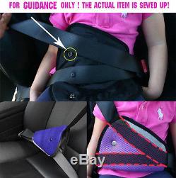 Children Kid Car Safety Harness Adjuster Seat Belt Positioner Clip Cover Pad