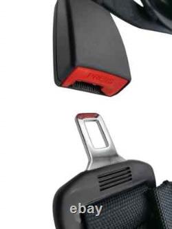 Circuit Hero 4 Point Static Racing Harness 2 Belt Black Universal