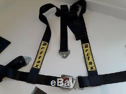 Classic Britax 3 point race rally seat belt harnesses. Porsche. Ford Mini