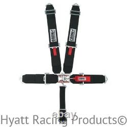 Crow Racing Seat Belts Harness, Pull Down, Bolt In (11002-1006)