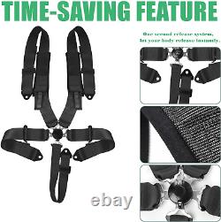 DING. PAI 5 Point Racing Harness Seat Belt Market Bucket Seats Protection Heav