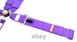 Dragster U Harness All Wrap Belt Sfi 16.1 5 Point 3 Cam Lock Seat Belt Purple Dragster U Harness All Wrap Belt Sfi 16.1 5 Point 3 Cam Lock Seat Belt Purple