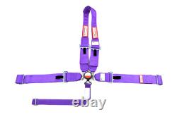 Dragster U Harness All Wrap Belt Sfi 16.1 5 Point 3 Cam Lock Seat Belt Purple