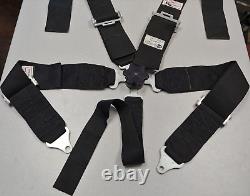 Excellent Nos Vintage Bell Race Star Porsche Racing 5 Point Seat Belt Harness