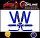 FIA Approved 6-POINT Racing Harness QUICK RELEASE Blue race seat belt