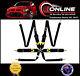 FIA Approved (HANS) 6-POINT Racing Harness QUICK RELEASE Black race seat belt