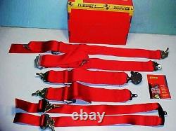 Ferrari 360 Seat Belts Six Point Harness Challenge SABELT 183380 NEW IN BOX OEM