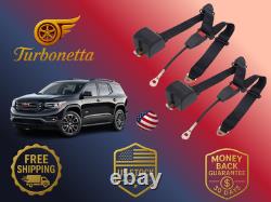 Fit GMC Front Seat Belts 2pcs Adjustable Firm Lock Secure Grip Stable