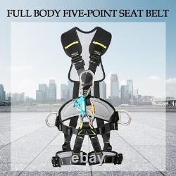 Five-point Seat Belt Safety Rock Tree Climbing Rappelling Harness Seat Belt