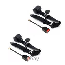 For All GMC Front Seat Belts 2pcs Adjustable Firm Lock Secure Grip Stable