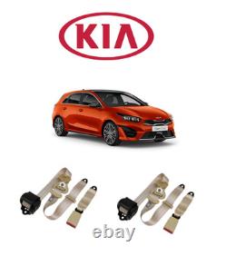 For All Kia 2 Rear Seat Belts Elegant Design, Strong & Secure Fit