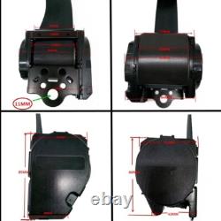 For All Kia Rear Seat Belts 2pcs Strong Grip Adjustable Mount Kit