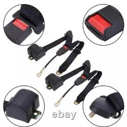 For All Kia Seat Belts 2pcs Front Adjustable 3 Point Safety Replacement
