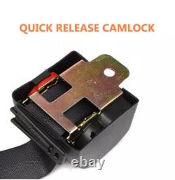 For All Nissan Kicks Seat Belts 2 Front Seat Adjustable 3 Point OEM Replacement