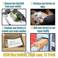 For Chevy Dual Stage Seat Belt Retractor OEM Repair Service 24 Hour Turnaround