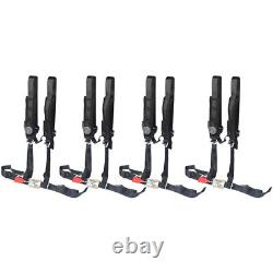 For Polaris RZR XP S 4 1000 PAIR 4 Pack Seat Belt Harness 4 Point 2 Padded US