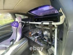 For Toyota Celica 1994-2005 Braum BRHB-48WG Racing Harness Bar Kit, White Gloss