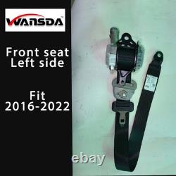 For Toyota HiLux 2016-2022 Front Seat Left Side Driver Seat belts 3 Piont Black