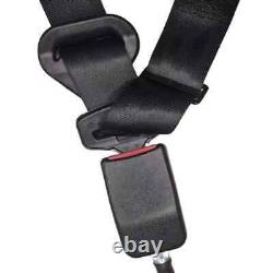 For Vw Beetle Bug Front Seat Belt with 3 Joints Automatic Type Black Pair