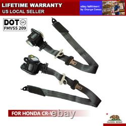 Front Driver And Passenger Seat Belt For Honda CR-V 2015-17 Retractor Assembly
