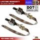 Front Driver And Passenger Side Seat Belt For Honda Civic 2006-2011 Retractor