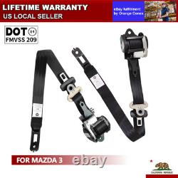Front Left And Right Seat Belt For Mazda 3 2014-2018 Retractor Assembly