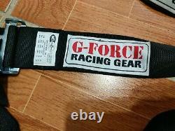 G-Force Racing Gear 5 Point Racing Harness Seat Belt SFI 16.1