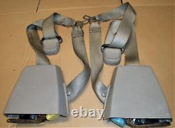 Gray Seat Belt Retractor pair Chevrolet 1995 1999 OEM Chevy GMC Sierra 1997
