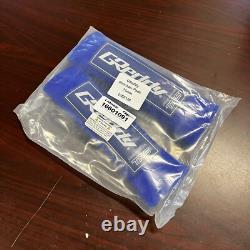 Greddy TRS Collaboration BLUE Seat Belt Harness Shoulder Pads 2pc For Car Truck