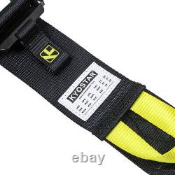 Green Universal & Durable 5-Point Camlock Quick Release Racing Seat Belt Harness