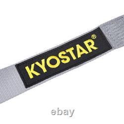 Grey Universal Cam Lock Carbon Fiber Quick Release Seat Belt Safety Harness 5pt
