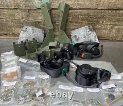 HMMWV FRONT & REAR Seat Belt Kit Basic Armor X Door SLANTBACK M1025 M1026 M1045