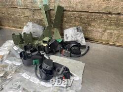 HMMWV FRONT & REAR Seat Belt Kit Basic Armor X Door SLANTBACK M1025 M1026 M1045