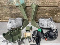 HMMWV FRONT & REAR Seat Belt Kit Basic Armor X Door SLANTBACK M1025 M1026 M1045