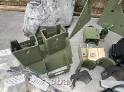 HMMWV FRONT & REAR Seat Belt Kit Basic Armor X Door SLANTBACK M1025 M1026 M1045