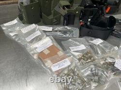 HMMWV FRONT & REAR Seat Belt Kit Basic Armor X Door SLANTBACK M1025 M1026 M1045