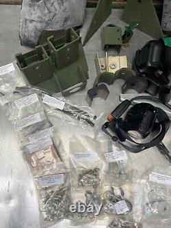 HMMWV FRONT & REAR Seat Belt Kit Basic Armor X Door SLANTBACK M1025 M1026 M1045