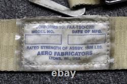 H-603 Aero Fabricators Shoulder Harness Seat Belt Kit Set of 2 with STC