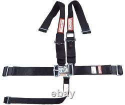 Hans 5 Point All Wrap Sfi 16.1 Racing Harness 3 All Wrap Seat Belt Black