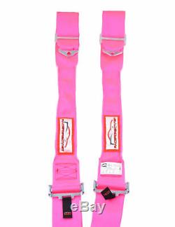 Hans Safety Harness Cam Lock Racing Sfi 16.1 5 Point Seat Belt Pink