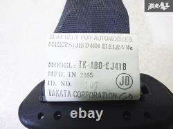 Honda Integra DC5 Type R OEM Rear Seat Belt Harness Buckle Catch Set from japan