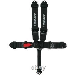 Impact Racing 53111111 Racer Safety Seat Belt 5-Points Individual Harness NEW