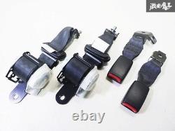 JDM Honda Integra Type R DC5 ACURA RSX Rear Seat Belt Buckle Harness Set Used