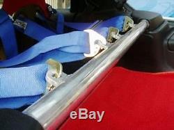 Jdm 93-02 Mazda Rx7 Racing Rear Strut Tower Bar For 4 Point Seat Belt Harness