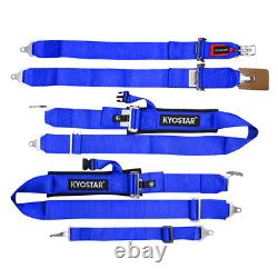 KYOSTAR 3'' Race Car Seat Belt 5-Point Nylon Safety Harness Straps Universal
