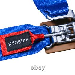 KYOSTAR 3'' Race Car Seat Belt 5-Point Nylon Safety Harness Straps Universal