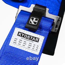 KYOSTAR 3'' Race Car Seat Belt 5-Point Nylon Safety Harness Straps Universal