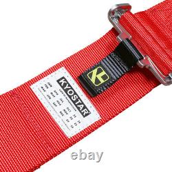 KYOSTAR 3 inch 5-Point Cam Lock Quick Release Racing Seat Belt Harness 3 Colors